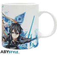 Abystyle Sword Art Online - Tazza 320ml Subli : Asuna / Kirito Zwaarden, Kopje, Veelkleurig