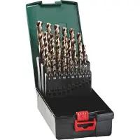 Metabo 627672000 Metaal-spiraalboorset 25-delig 1 mm, 1.5 mm, 2 mm, 2.5 mm, 3 mm, 3.5 mm, 4 mm, 4.5 mm, 5 mm, 5.5 mm, 6 mm, 6.5 mm, 7 mm, 7.5 mm, 8 mm, 8.5 mm,