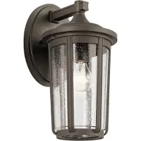 Kichler LED Wand Buitenlamp Fairfield | 1X E27 Max 60W | IP44 | Dimbaar | Olde Bronze