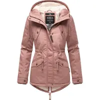 MARIKOO Winterparka 'Manolya' kastanjebruin