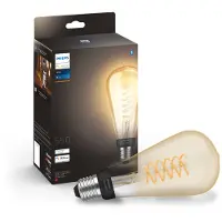 Philips Hue Ampoule à Filament White Ambiance Edison XL ST72/E27