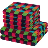 Cawö Sonstiges 4 X handdoek 2 X douchehanddoek - in set 6 pack Lifestyle