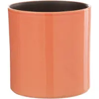 J-Line Bloempot flek keramiek roze small