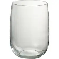 J-Line Windlicht ei glas transparant