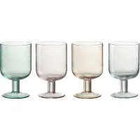 Jline Wijnglas tommy glas mix assortiment van 4