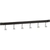 Jline Kapstok 6 haken metaal zwart large