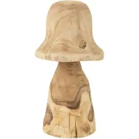 J-Line Paddenstoel stolp naturel medium