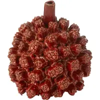 J-Line Vaas saki keramiek rood small