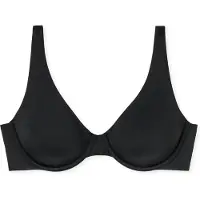 Schiesser Beugelbeha medium ondersteuning zwart - Unique Micro Dames Beha - zwart