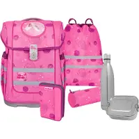MCNEILL Ergo Compacto Schooltas set 5-delig roze