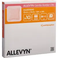 Smith&Nephew Allevyn Gentle Border Lite 15 x 15 cm | 10 stuks