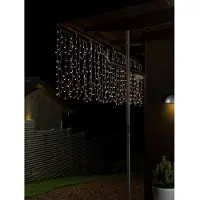 Konstsmide Lichtgordijn - led kerstverlichting buiten en binnen - 400 lampjes - 5