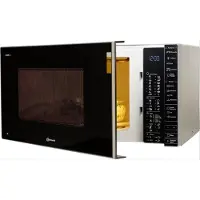Bauknecht – MW 304 SL Solo Magnetron – 46,8x54,8x33,3 cm – Zilver & Zwart Metaal – 900 Watt & 30 Liter – Met Stoomfunctie & Yoghurt-programma – Luxe Keukenmagnetron – MW 304 SL