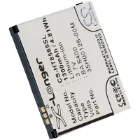 123accu HTC BA S400 / 35H00128-00M / BB81100 accu (1300 mAh, huismerk)