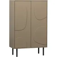 Woood Cadiz Opbergkast - Grenen - Mud - 135x85x40