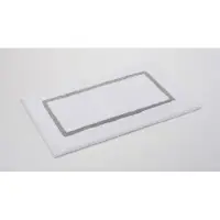 Abyss & Habidecor Badmat Karat White Silver-50 x 80 cm