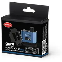 Hähnel ProCube2/ProCube3 accuplaat voor Panasonic DMW-BLC12 batterijen