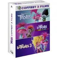 Universal Pictures Coffret Les Trolls 1 à 3 DVD
