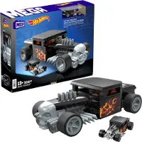 Mega Hot Wheels Building Block Toy Car Bone Shaker Construction Game Zilver