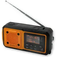 Soundmaster DAB+ Radio DAB112OR Oranje/Zwart (FM, DAB+, Bluetooth), Radio, Zwart, Oranje