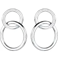 Elli Oorbellen 'Kreis' zilver