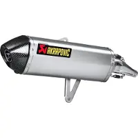 Akrapovic Line Steel&carbon Sh 300i 16-18 Ref:s-h3so4-hrss Niet Gehomologeerde Slip-on Uitlaatdemper