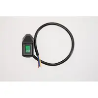 SW-Motech EVO mistlampschakelaar voor cockpit - Voor mistlampen. Felgroen.