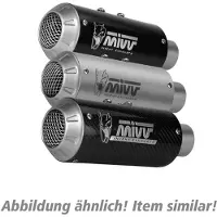 MIVV Mk3 Yamaha Mt-10/fz-10 2016-22 Y.057.lm3b Gehomologeerde Slip On Uitlaatdemper