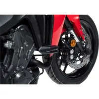 SW-Motech Slider set voor frame - Zwart. Yamaha Tracer 9 / GT (20-) / GT+ (22-).