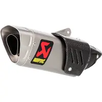Akrapovic Slip-On-Lijn Geluiddempers MT-10 16- TITANIUM