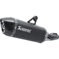 Akrapovic Slip-On-Lijn Geluiddempers R1200GS/ADV-16 TIT.-ZWART