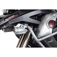 SW-Motech Light mounts - Zilver. BMW R 1200 GS (08-12).