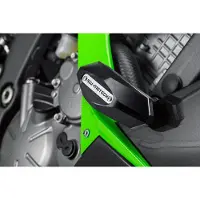 SW-Motech Frame slider kit - Zwart. Kawasaki Ninja ZX-6R 636 (13-23).