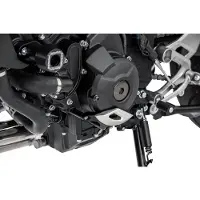 SW-Motech Motorkofferbeschermer - Zwart/zilver. MT09/Tracer, Tracer900/GT, XSR900.