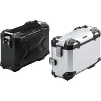 SW-Motech TRAX ADV M - Zijkoffer. Aluminium. 37 l. Juist. Zwart.