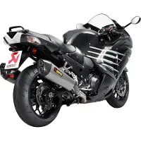 Akrapovic Slip-on Line Kawasaki Zx14r/zzr 1400 12-18 S-k14so6-hzaat Niet Gehomologeerde Slip-on Uitlaatdemper
