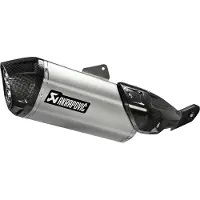 Akrapovic Suzuki V-strom 800 Titanium/carbon Gehomologeerde Uitlaatdemper