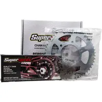 Supersprox Aandrijfset (tandwielen + ketting) P-KITXSR125MTM125