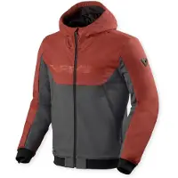 REV'IT! REV’IT! Parabolica 2 Bordeaux Rood Grijs Motorhoodie Maat L