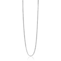 Zinzi 42cm zilveren gourmet ketting ZILC-G42
