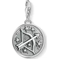 Thomas Sabo Charm 925 sterling zilver sterling zilver zirconia One Size Zilver 32001903