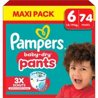 Pampers - Baby Dry Pants - Maat 6 - Mega Pack - 74 stuks - 14/19 KG