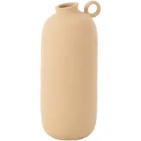 Jline Vaas cassia smal klei beige large