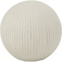 J-Line Bal deco klei wit small