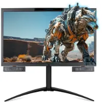 Acer DS2 Series Gaming, PSV27-2, 27-inch 4K UHD Monitor, 3D SpatialLabs, AMD FreeSync