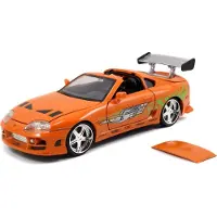 Jada Fast And Furious Brian En Toyota Supra Metalen Autofiguur