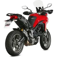 MIVV Double Gun Ducati Multistrada 950/s 17-21/multistrada 1200 Enduro 16-18 Gehomologeerde Slip On Uitlaatdemper
