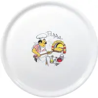 Hendi Speciale pizzaborden, Bord, Wit