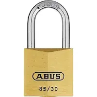 ABUS Cilinderhangslot | breedte slotlichaam 30 mm | messing gelijksluitend 0402 | 1 stuk - 2505