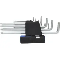Ks Tools 920.2540 TX Haakse schroevendraaierset T 8, T 10, T 15, T 20, T 25, T 27, T 30, T 40, T 45, T 50 10-delig